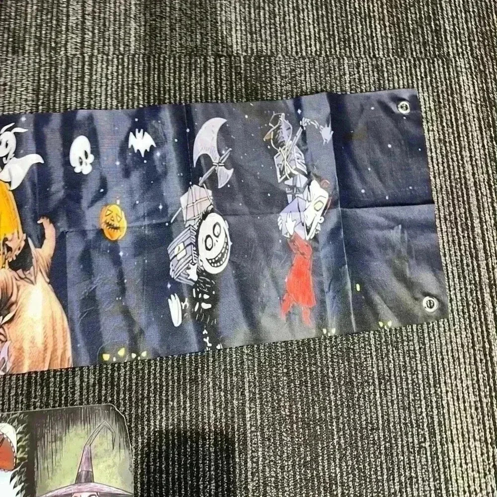 The Nightmare Before Christmas Lot of 2 Disney Halloween Party Banner Decoration - Picture 5 of 6